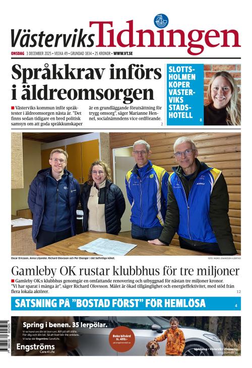 Västerviks-Tidningen 3.12.2025