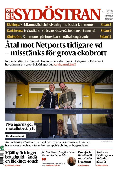 Sydöstran 3.12.2025