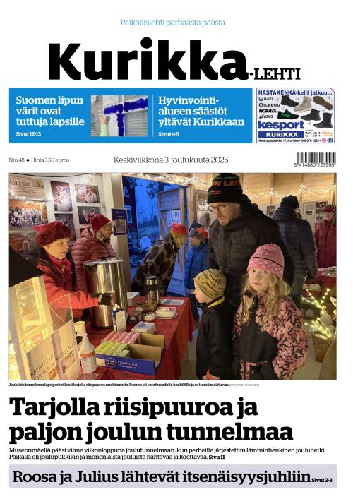 Kurikka-lehti 3.12.2025