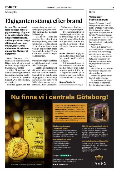 Lerums Tidning 3.12.2025