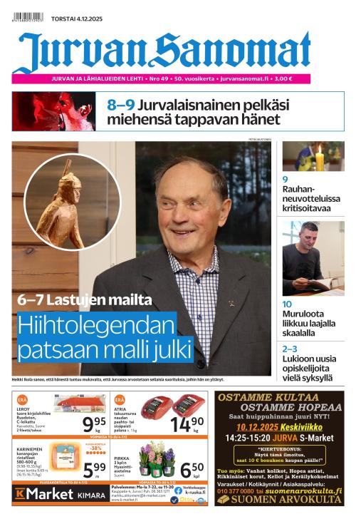 Jurvan Sanomat 4.12.2025