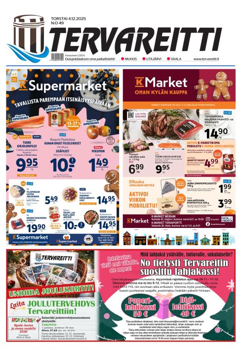Tervareitti 4.12.2025