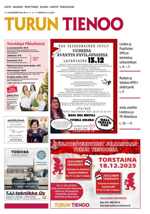 Turun Tienoo 4.12.2025