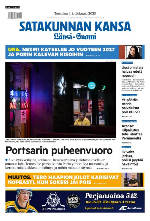 Satakunnan Kansa Länsi-Suomi 4.12.2025