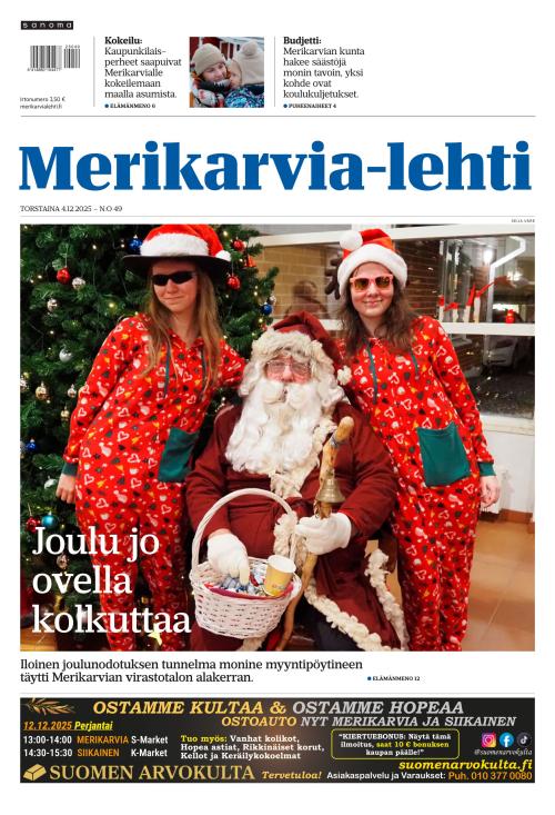 Merikarvia-lehti 4.12.2025