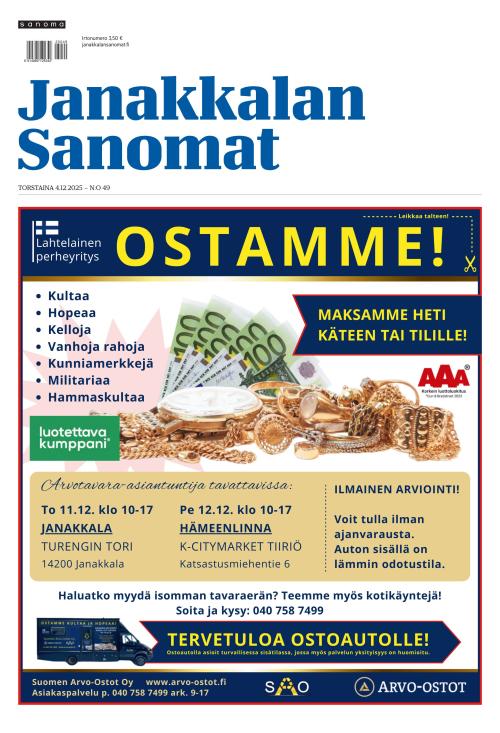 Janakkalan Sanomat 4.12.2025
