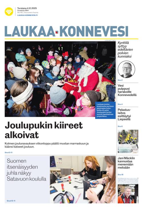 Laukaa-Konnevesi 4.12.2025