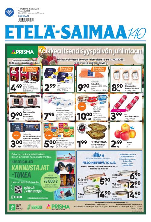 Etelä-Saimaa 4.12.2025