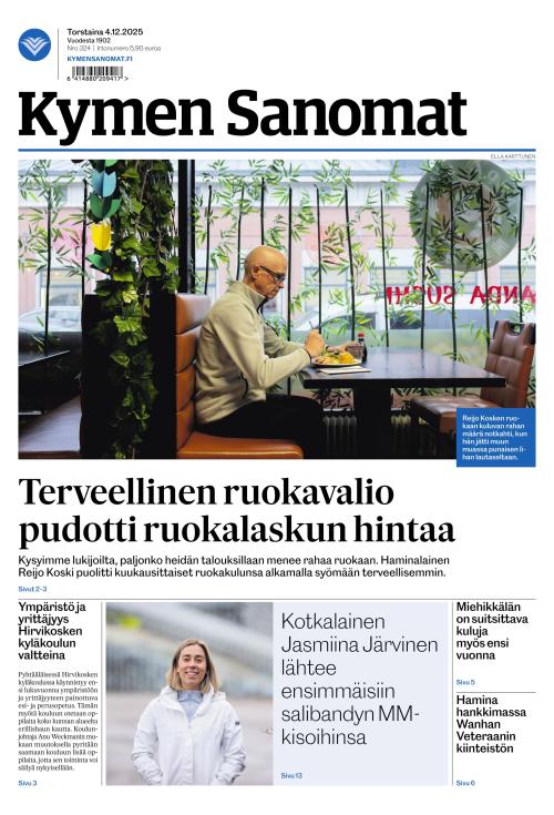 Kymen Sanomat 4.12.2025