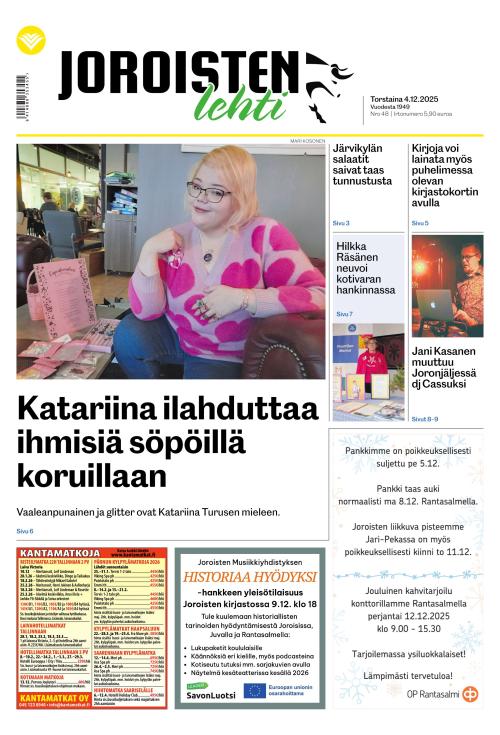 Joroisten Lehti 4.12.2025