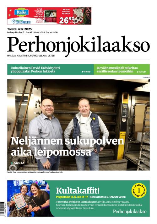 Perhonjokilaakso 4.12.2025