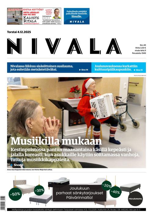 Nivala-lehti 4.12.2025