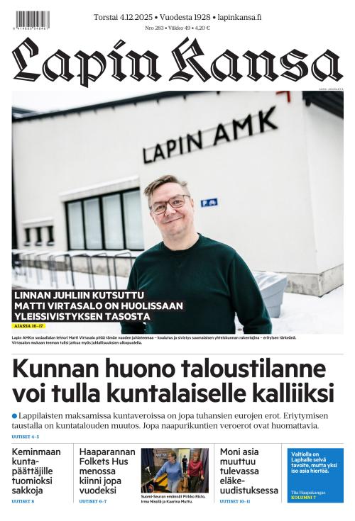 Lapin Kansa 4.12.2025
