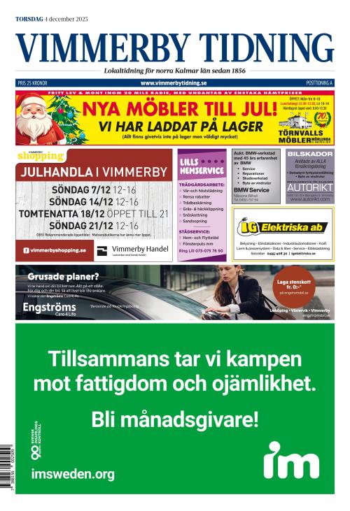 Vimmerby Tidning / Kinda-Posten 4.12.2025