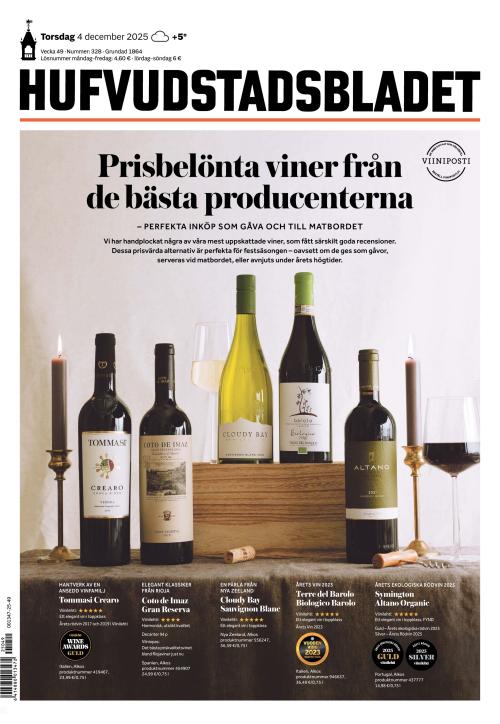 Hufvudstadsbladet 4.12.2025
