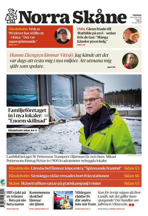Norra Skåne 4.12.2025
