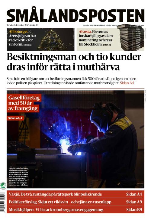 Smålandsposten 4.12.2025