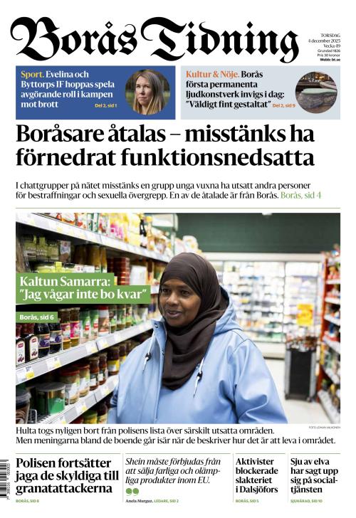 Borås Tidning 4.12.2025