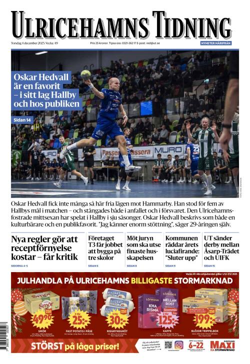 Ulricehamns Tidning 4.12.2025