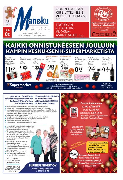 Mansku-lehti 4.12.2025