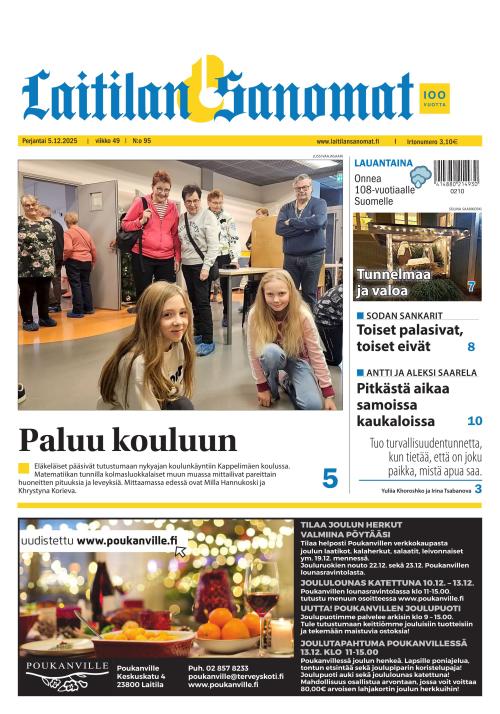 Laitilan Sanomat 5.12.2025