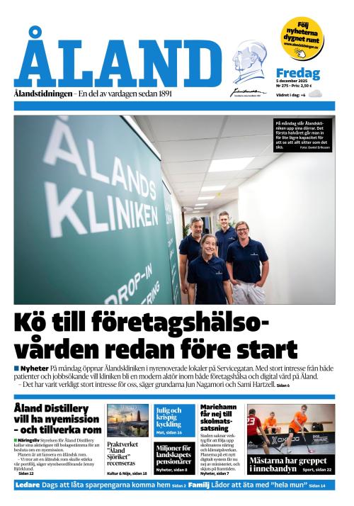 Ålandstidningen 5.12.2025