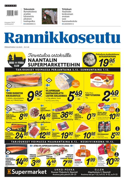 Rannikkoseutu 5.12.2025