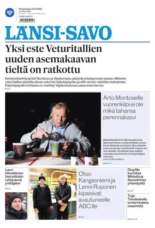 Länsi-Savo 5.12.2025