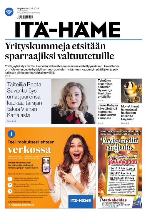 Itä-Häme 5.12.2025