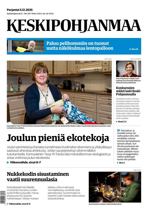 Keskipohjanmaa 5.12.2025