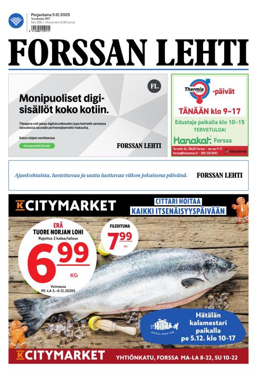 Forssan Lehti 5.12.2025