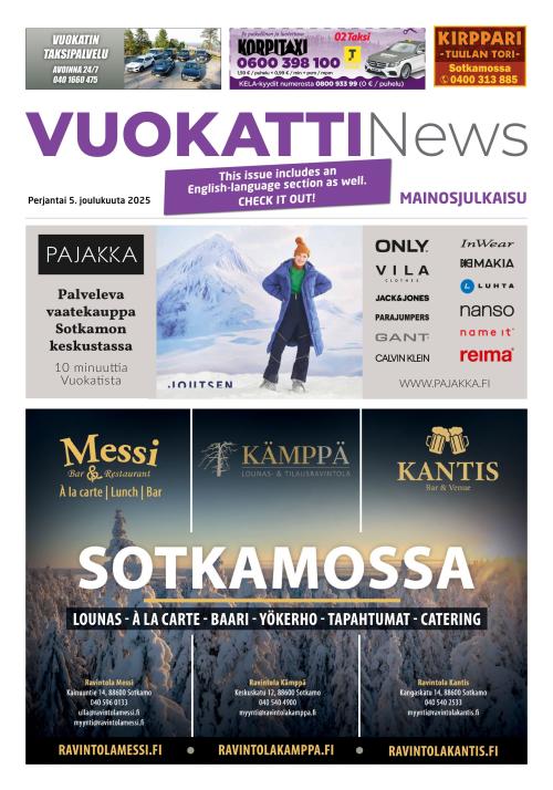 Vuokatti News 5.12.2025