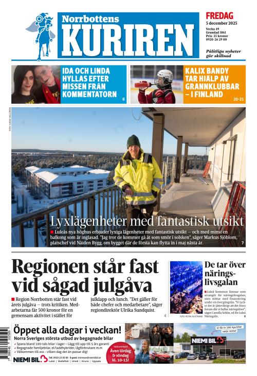 Norrbottens-kuriren 5.12.2025