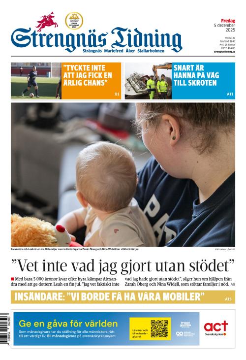 Strengnäs Tidning 5.12.2025