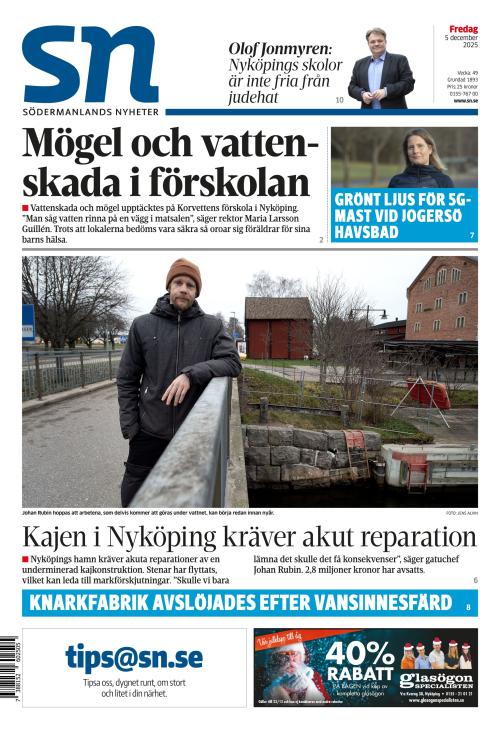 Södermanlands Nyheter 5.12.2025