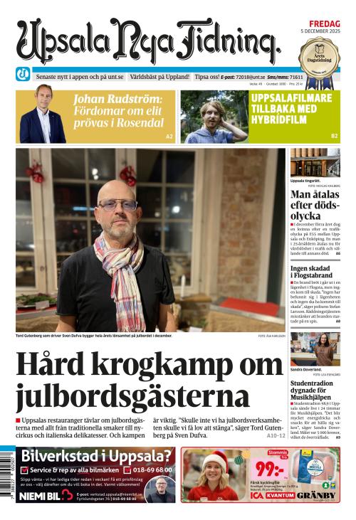 Upsala Nya Tidning 5.12.2025