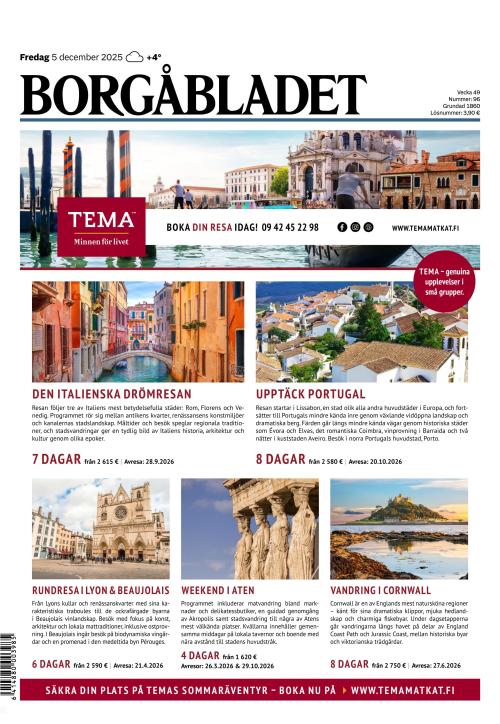 Borgåbladet 5.12.2025
