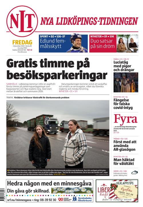 Nya Lidköpings-Tidningen 5.12.2025