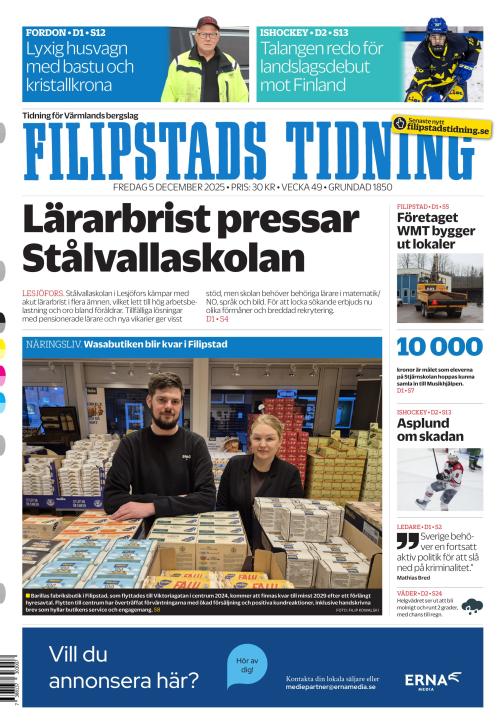 Filipstads Tidning 5.12.2025