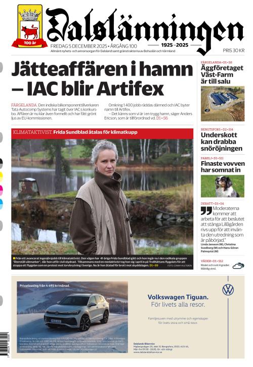 Dalslänningen 5.12.2025
