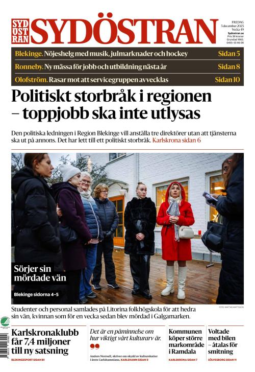 Sydöstran 5.12.2025