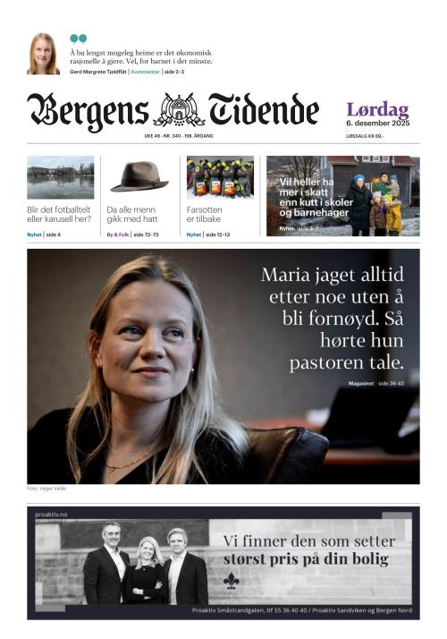 Bergens Tidende (NO) 6.12.2025