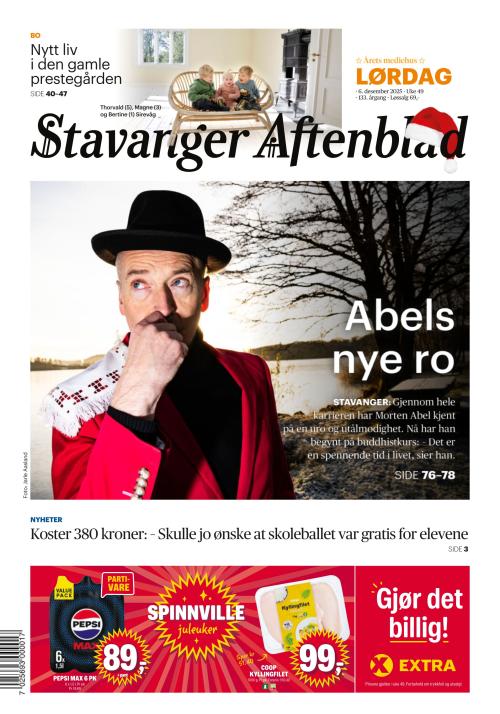 Stavanger Aftenblad (NO) 6.12.2025