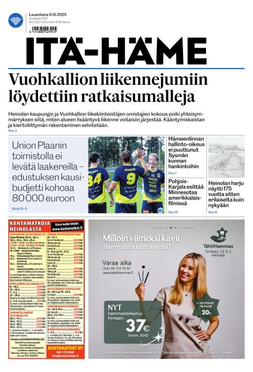 Itä-Häme 6.12.2025