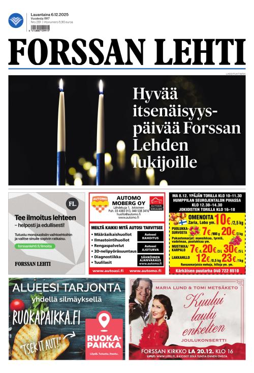 Forssan Lehti 6.12.2025