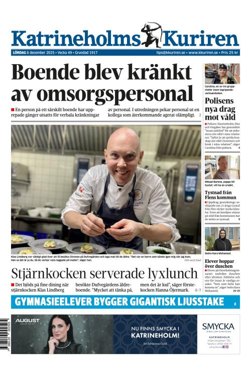 Katrineholms-Kuriren 6.12.2025