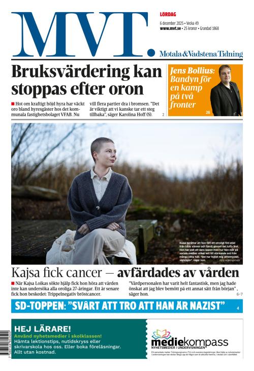 Motala Vadstena Tidning 6.12.2025