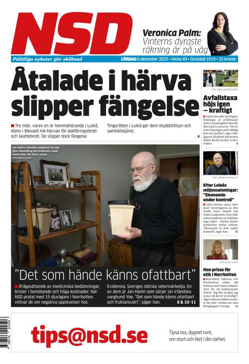 Norrländska Socialdemokraten 6.12.2025