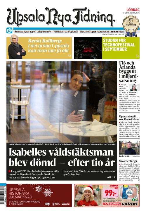 Upsala Nya Tidning 6.12.2025