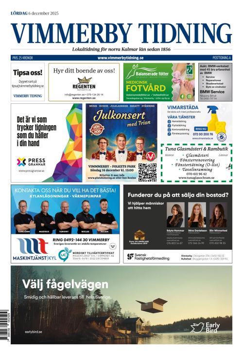 Vimmerby Tidning / Kinda-Posten 6.12.2025